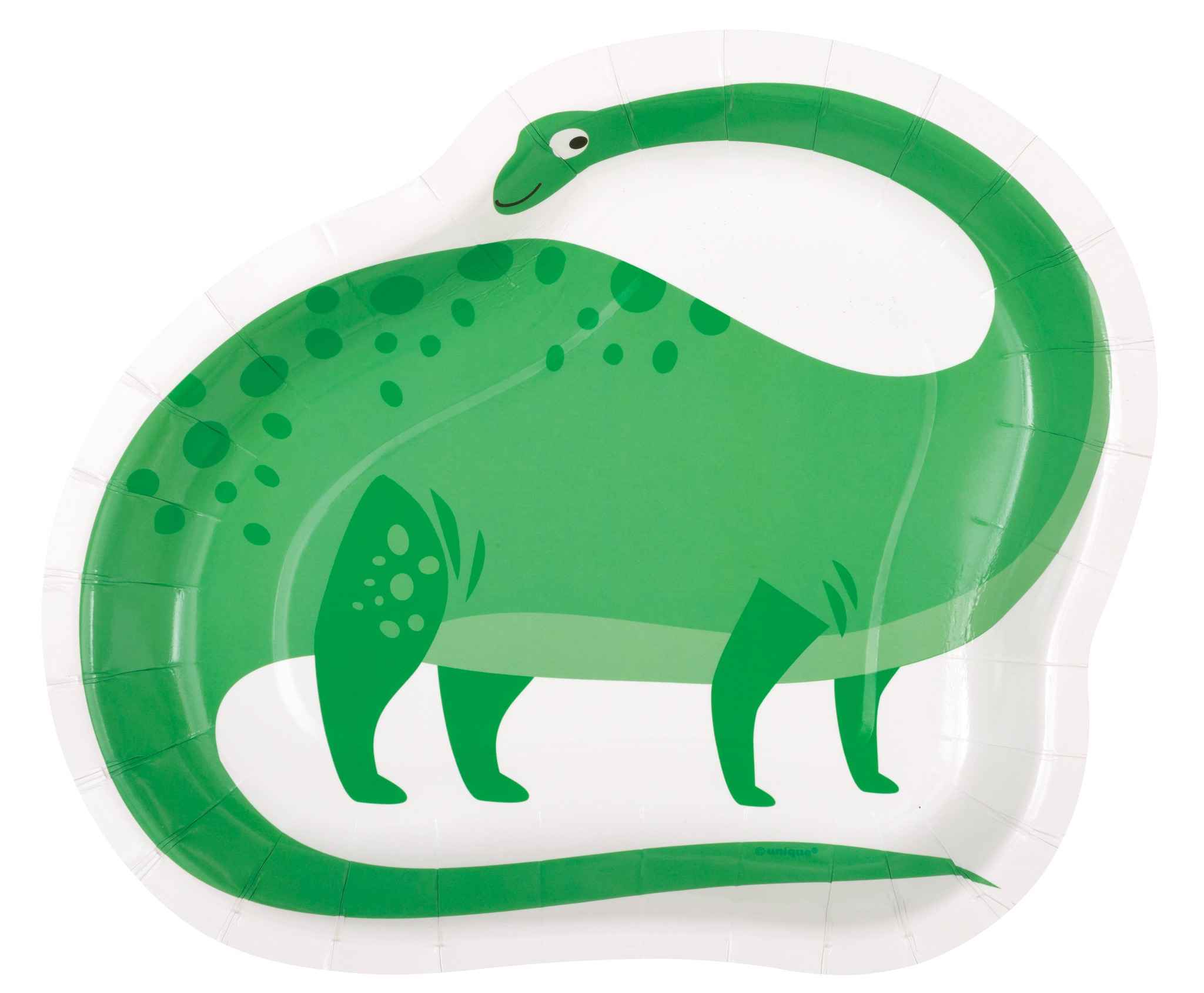 Dinosauři Talíře 8 ks – Dinosaurus, 21 cm