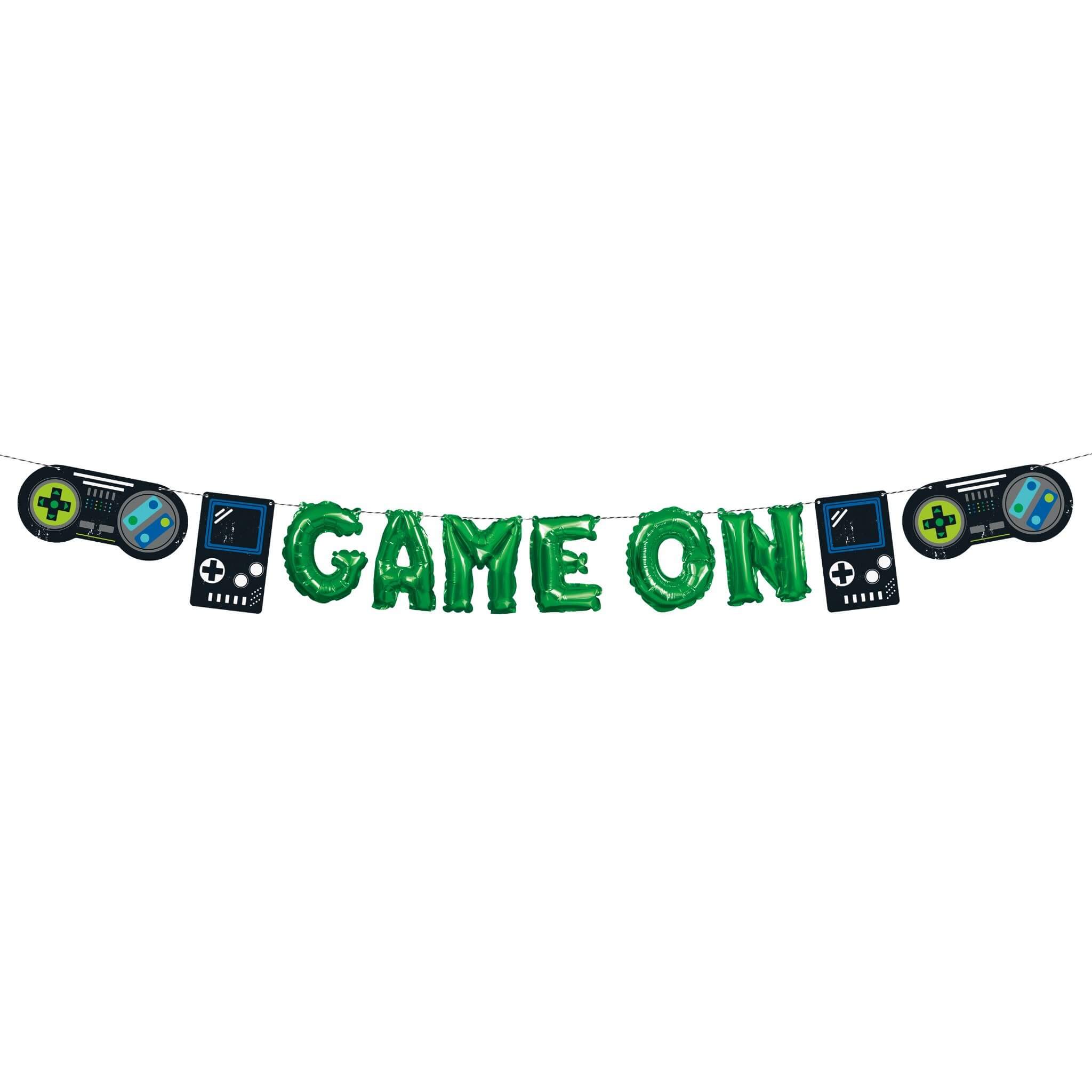Game Party Balónková girlanda – Game On