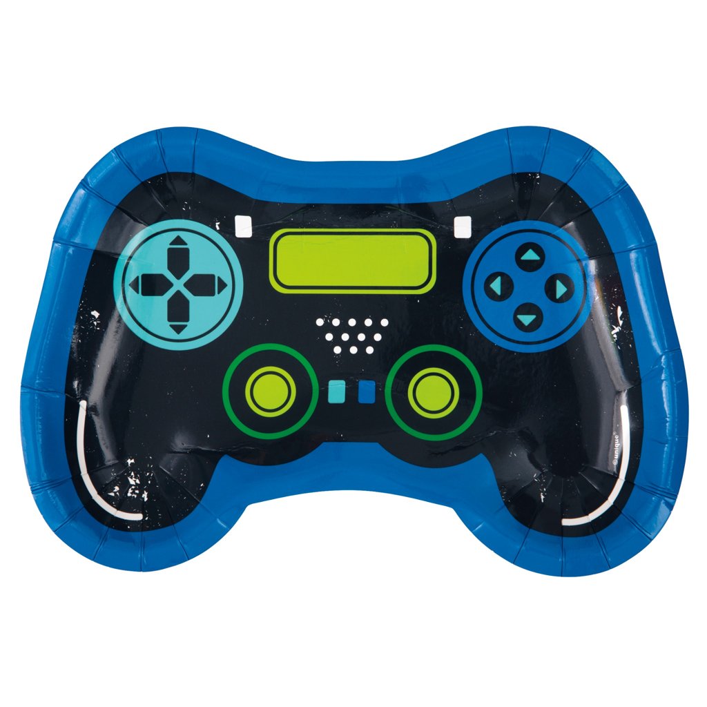 Game Party Talíře 8 ks – Ovladač, 23 cm