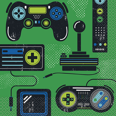 Game Party Ubrousky 16 ks – Game on