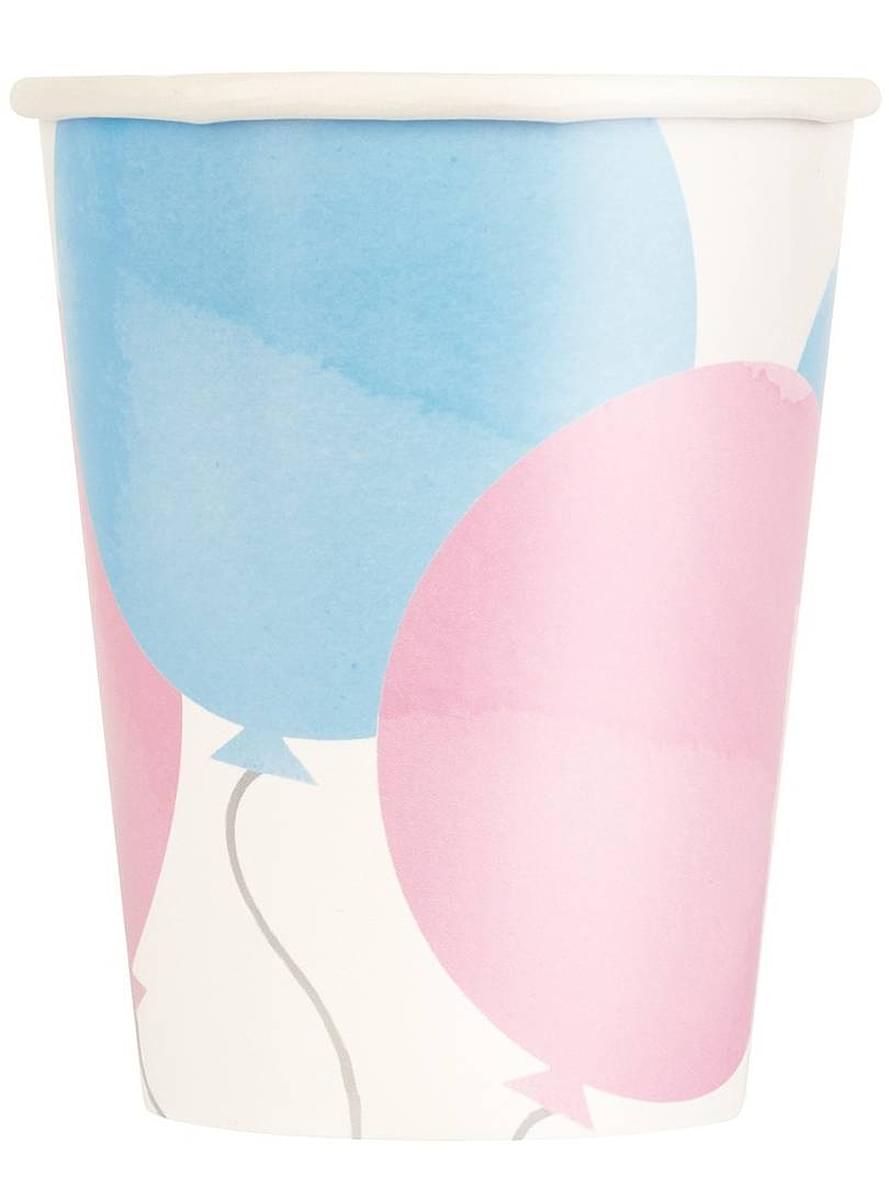 Gender Reveal party Kelímky 8 ks – Girl or Boy