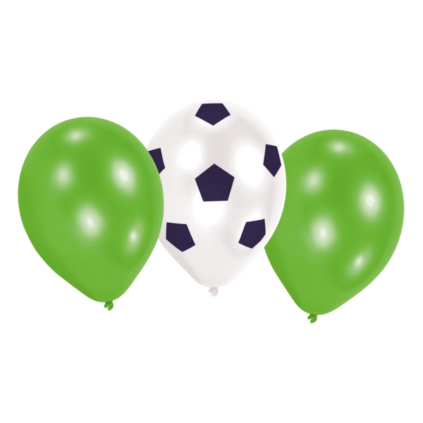 Fotbal párty Balónky - Fotbalové balónky, 6 ks