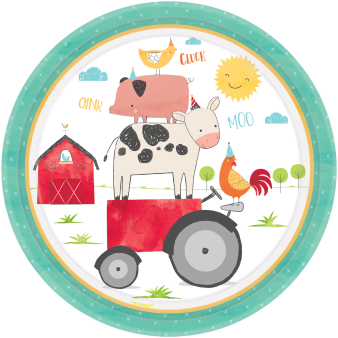 Farma a Zvířátka Talíře - Život na farmě, 8 ks