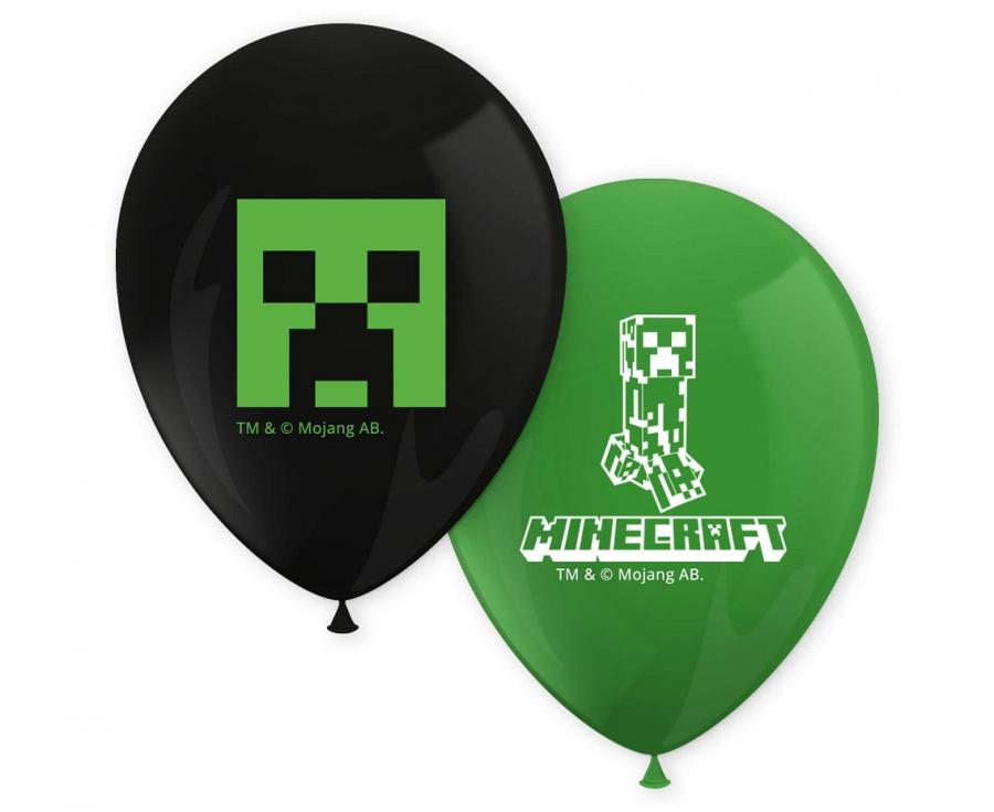 Minecraft balónky Kouzelnaparty