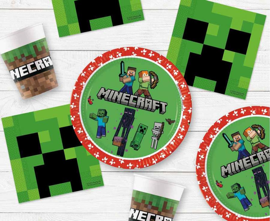 Minecraft ubrousky kOuzelna party