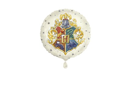 Harry Potter Balónek fóliový - Bradavický erb, 45 cm | Kouzelnaparty.cz