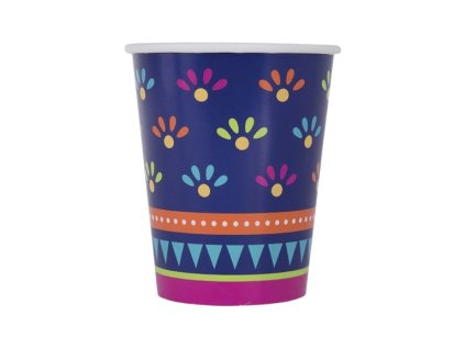 Mexická fiesta Kelímky 8 ks – Boho Fiesta | Kouzelnaparty.cz