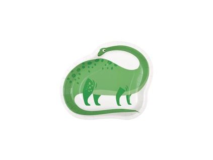 Dinosauři Talíře 8 ks – Dinosaurus, 21 cm | Kouzelnaparty.cz
