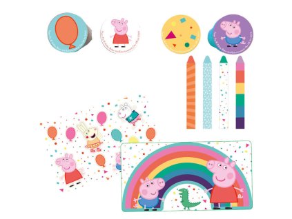 Prasátko Peppa Hrací sada - Peppa a kamarádi| Kouzelnaparty.cz