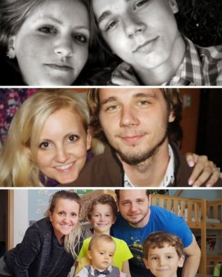 Dnes je velký den, slavíme 20 let společného života! 🥰 První foto je z roku 2006, druhé po deseti letech (z roku 2015) a...