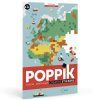 181197 poppik samolepkovy plakat mapa sveta