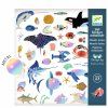 189540 djeco samolepky metalicke ocean