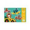 DJECO Duo puzzle Závodní auta