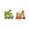 DJECO Duo puzzle Autíčka v pohybu