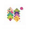 DJECO Origami neonové Tropy