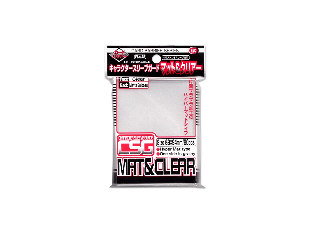 kmc character guard matte clear 400