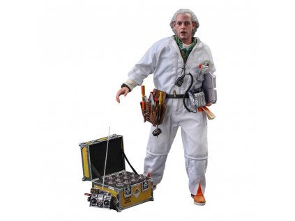 Back To The Future Movie Masterpiece Action Figure 1/6 Doc Brown (Deluxe Version) 30 cm