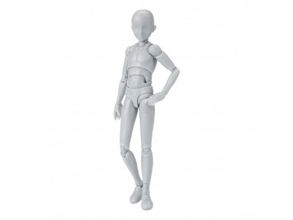 S.H. Figuarts Action Figure Body-Kun School Life Edition DX Set (Gray Color Ver.) 13 cm