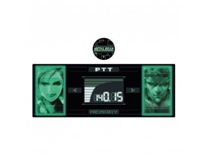 Metal Gear Solid Desk Pad & Coaster Set Solid Snake x Raiden Limited Edition