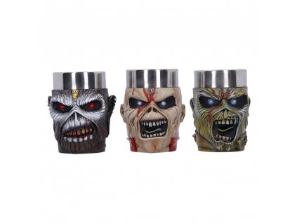 Iron Maiden Shotglass 3-Pack Eddie