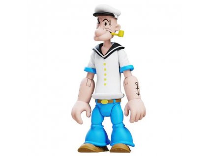 Popeye Action Figure Wave 03 Popeye 1st Appearance White Shirt