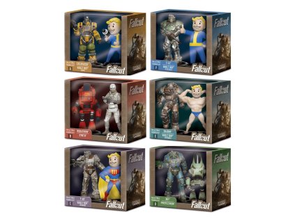Sada mini figurek Fallout 2-kusová, 7 cm, sortiment (6)