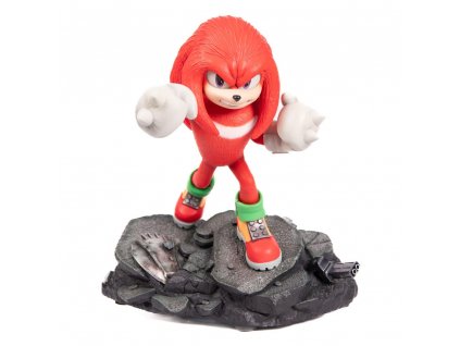 Sonic the Hedgehog 2 Statue Knuckles Standoff 30 cm