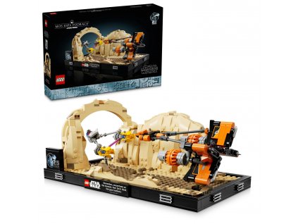 Star Wars™ LEGO® Závody kluzáků v Mos Espa – diorama (75380)
