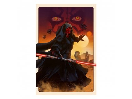 Star Wars Art Print Darth Maul: The Phantom Menace 41 x 61 cm - unframed