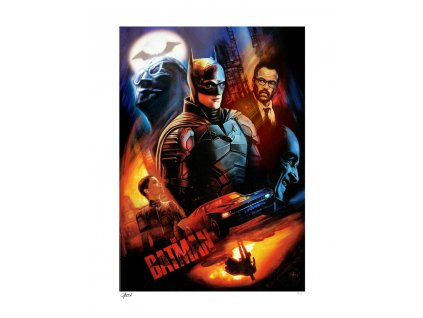 DC Comics Art Print The Batman 46 x 61 cm - unframed