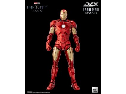 Infinity Saga DLX Action Figure 1/12 Iron Man Mark 4 17 cm