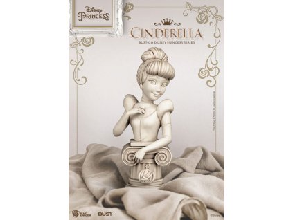 Disney Princess Series PVC Bust Cindarella 15 cm