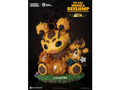 League of Legends Master Craft Statue Nunu & Beelump 35 cm