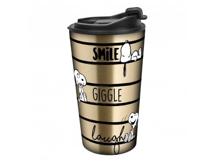 Peanuts Travel Mug Smile Giggle Laugh