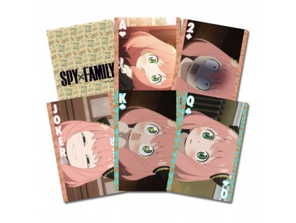 Spy x Family Playing Cards Anya Facial Expressions