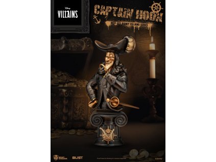 Disney Villains Series PVC Bust Captain Hook 16 cm