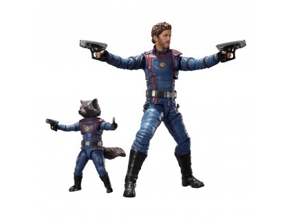 Guardians of the Galaxy 3 S.H. Figuarts Action Figures Star Lord & Rocket Raccoon 6-15 cm