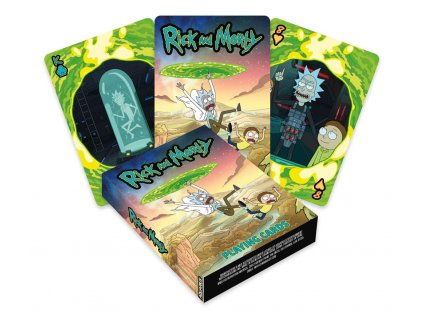 Rick and Morty Playing Cards Scenes