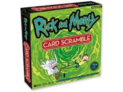Karetní hra Rick a Morty Scramble *Anglická verze*