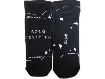 Solo Leveling Ankle Socks Logo