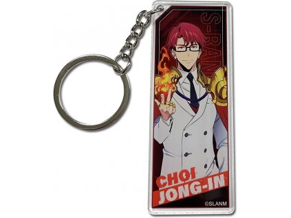 Solo Leveling Acrylic Keychain Choi Jong-In Stand Art
