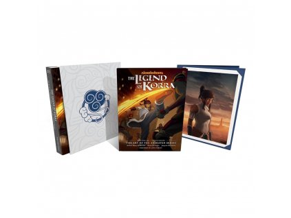 The Legend of Korra Art Book The Art of the Animated Series Book One: Air Second Ed. Deluxe Ed.