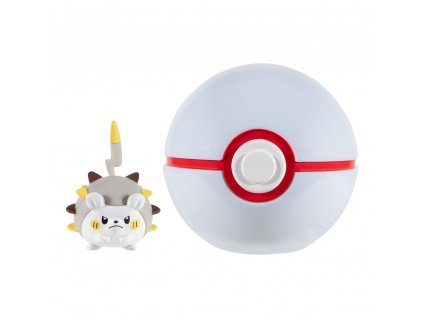 Pokémon Clip'n'Go Poké Balls Togedemaru & Premier Ball