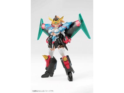 The King of Braves GaoGaiGar Cross Frame Girl Plastic Model Kit Star Gaofighgar 19 cm