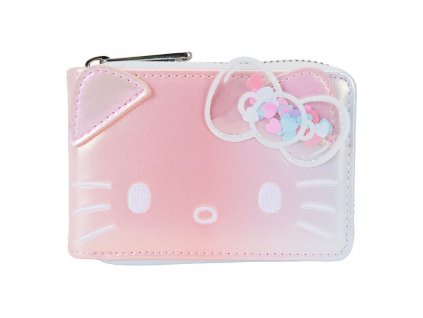 Hello Kitty by Loungefly Wallet 50th Anniversary Clear and Cute Cosplay