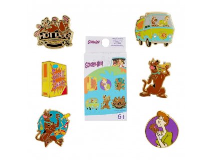 Scooby-Doo by Loungefly Enamel Pins Munchies Blind Box Assortment (12)