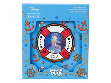 Disney by Loungefly Enamel 3" Pins 90th Anniversary Donald Duck 3" Collector Box Assortment (12)