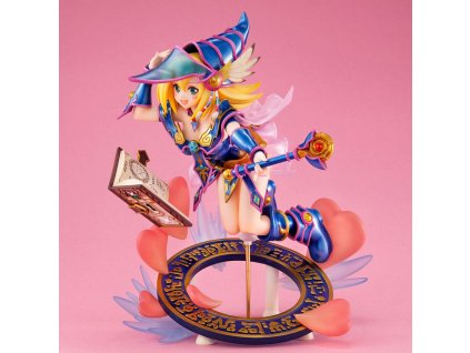Yu-Gi-Oh! Duel Monsters Umělecké dílo Příšery PVC Socha Temná Kouzelná Dívka 22 cm