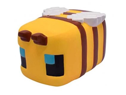 Minecraft Mega Squishme protistresová figurka včelka z řady 3, 15 cm