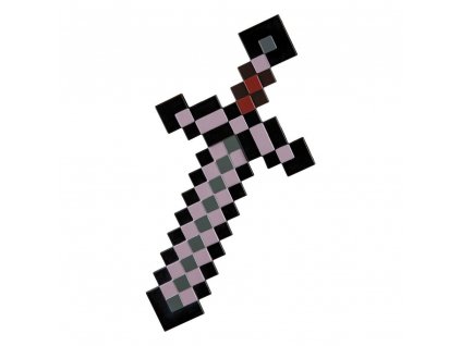 Plastová replika Minecraft Nether meče 51 cm